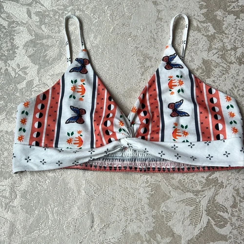 Chicme Bohemian two piece high waisted Palazzo Pants and Bra Top - Picture 5 of 16